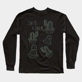 cacti lover Long Sleeve T-Shirt